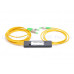 FCA-FCA102-SM-OHZFP1090 FCAPC光纖1分2單模分光器1090 FC1分2單模分光器 FBT分路器 FC1分2光纖分路器電信級 一分二尾纖式 1分2 光纖一分二FC APC